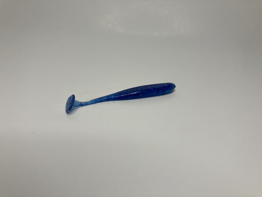 Bahama blue 4' swimbait (10 pack)